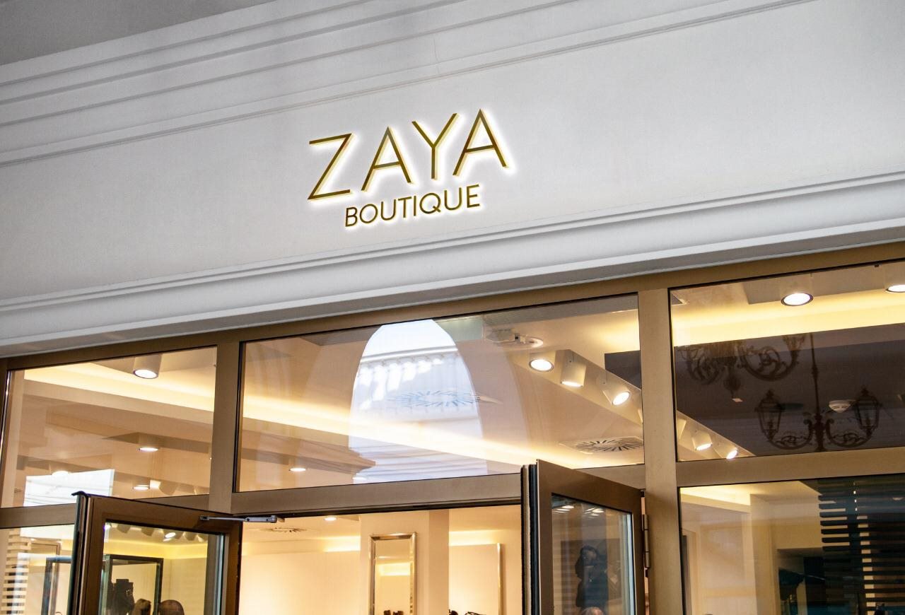 Fachada da ZAYA Boutique — Av. do Batel, 1230, Curitiba
